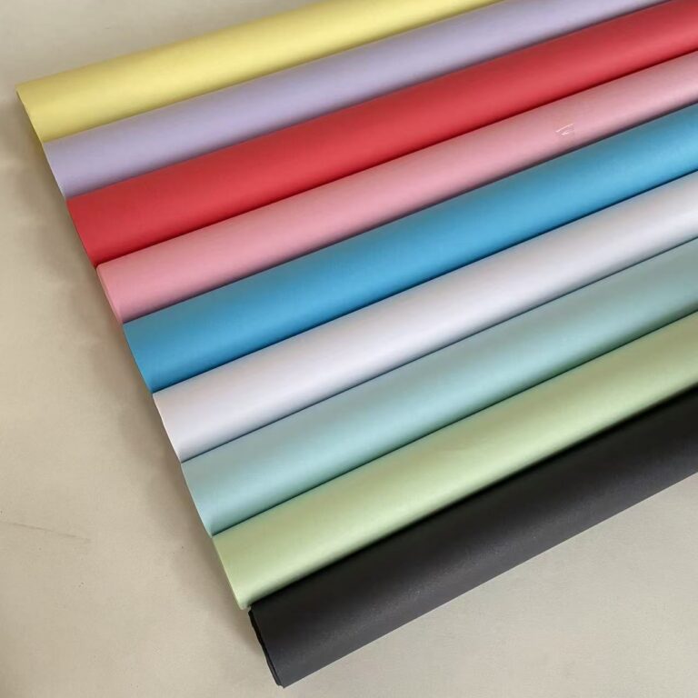 Cartoon-themed gift wrapping paper Macaron Two-Tone Gift Wrapping Paper