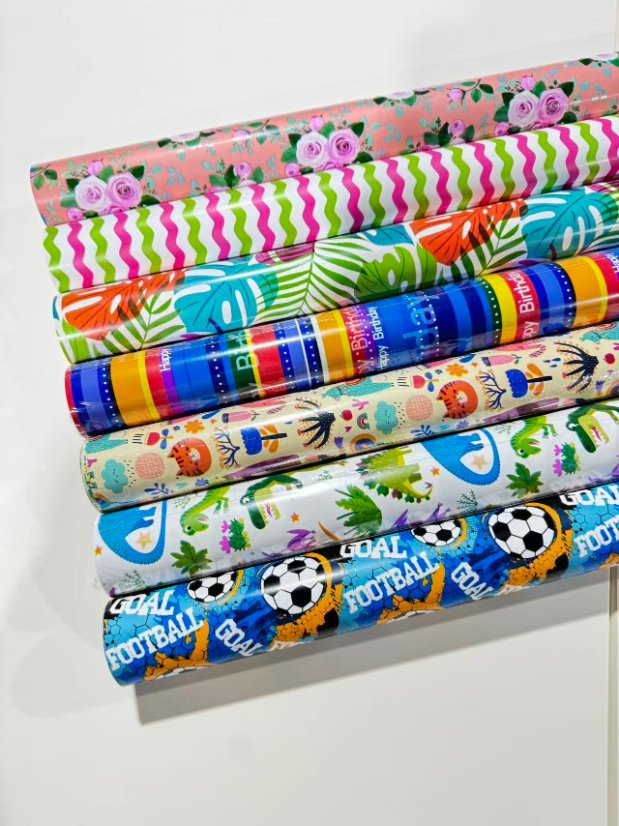 卡通礼品包装纸 Cartoon Gift Wrapping Paper