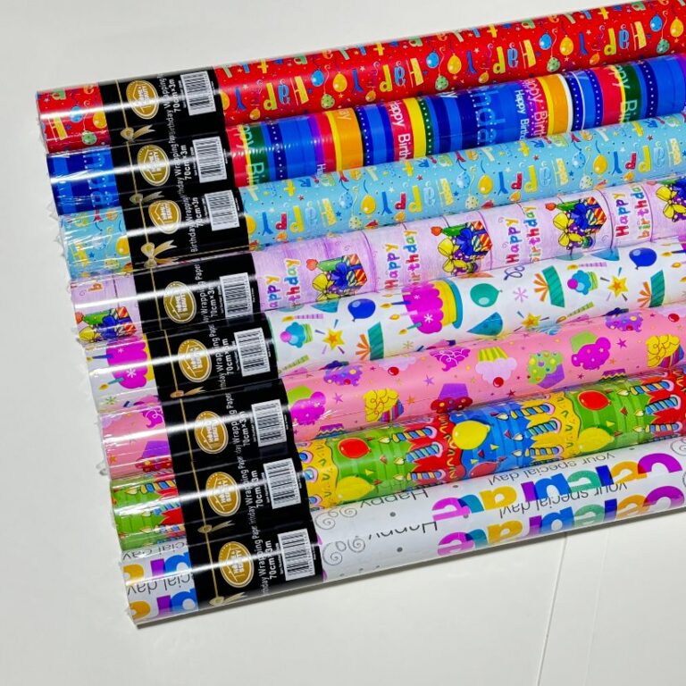 Birthday gift wrapping paper Assorted Birthday Print Gift Wrapping Paper